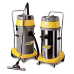 Aspiradora Industria para polvos y líquidos de 2 motores